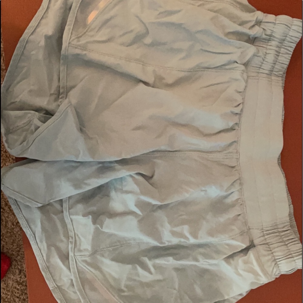 Lululemon Athletica Hotty Hot Short 4” Hazy Jade